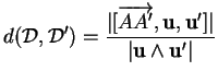 % latex2html id marker 31974
$\displaystyle d({\mathcal D},{\mathcal D}')=\frac{...
...rightarrow{AA'},{\bf u},{\bf u}'\rbrack\vert}{\vert{\bf u}\wedge{\bf u}'\vert}
$