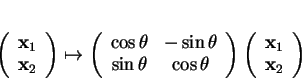 \begin{displaymath}
% latex2html id marker 33413\left (
\begin{array}{c}
{\bf ...
... (
\begin{array}{c}
{\bf x}_1\\  {\bf x}_2
\end{array}\right )
\end{displaymath}