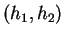 $ (h_{1},h_{2})$