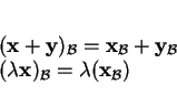 \begin{displaymath}
% latex2html id marker 27847\begin{array}{l}
({\bf x}+{\bf...
...x})_{\mathcal B} = \lambda ({\bf x}_{\mathcal B})
\end{array}
\end{displaymath}