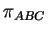 $ \pi_{ABC}$