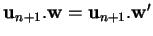 % latex2html id marker 20683
$ {\bf u}_{n+1}.{\bf w}={\bf u}_{n+1}.{\bf w}'$