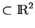 % latex2html id marker 21419
$ \subset{\rm I\!R}^2$