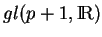 % latex2html id marker 17710
$ gl(p+1,{\rm I\!R})$